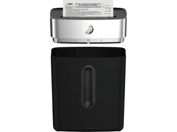 HP Oneshreed 8CC makulaattorin lajittelu