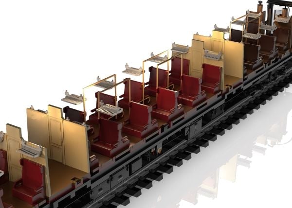 Märklin 42580, Togmodell, Montert på forhånd, HO (1:87), Alle kjønn, 15 år, Grønn, Grå