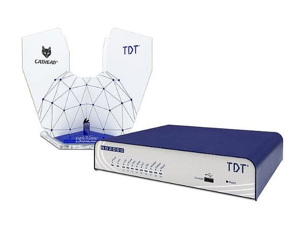 TDT NG2000-D 5G, Ethernet/bredbåndsforbindelse, 5G, ADSL, ADSL2, Grå, Blå, Frittstående router