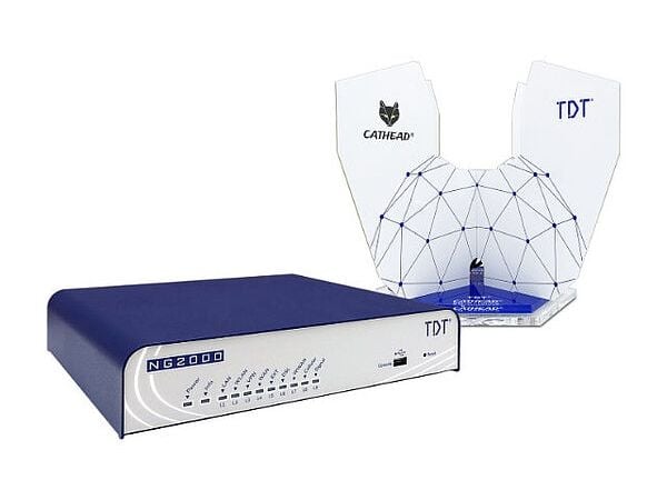 TDT NG2000-D 5G, Ethernet/bredbåndsforbindelse, 5G, ADSL, ADSL2, Grå, Blå, Frittstående router