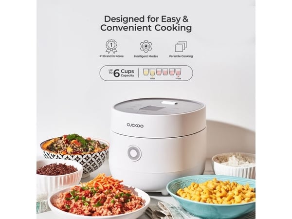Cuckoo Rice Cooker 1.08l CR-0675F 3D Heat System Keep Warm