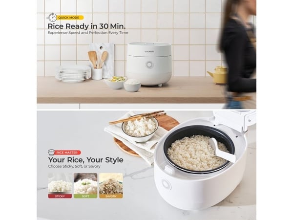 Cuckoo Rice Cooker 1.08l CR-0675F 3D Heat System Keep Warm