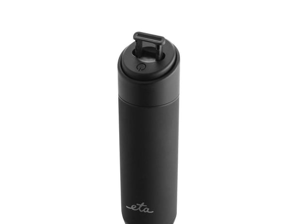 Eta Shakes, Håndholdt elektrisk melkeskummer, Svart, Rustfritt stål, Batteri, AA, 34 mm