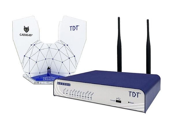 TDT NG2000-DW 5G, Wi-Fi 5 (802.11ac), Dobbelbånd (2.4 GHz / 5 GHz), Ethernet/bredbåndsforbindelse, 5G, Grå, Blå, Frittstående router