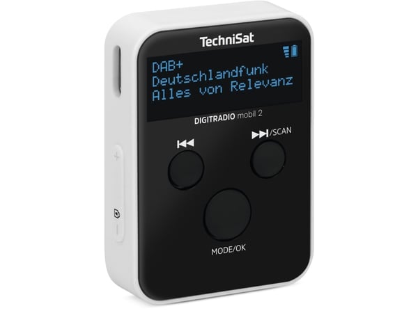 TechniSat DIGITRADIO mobil 2, Bærbar, Analog og digital, DAB+, FM, 87,5 - 108 MHz, 174 - 240 MHz, OLED