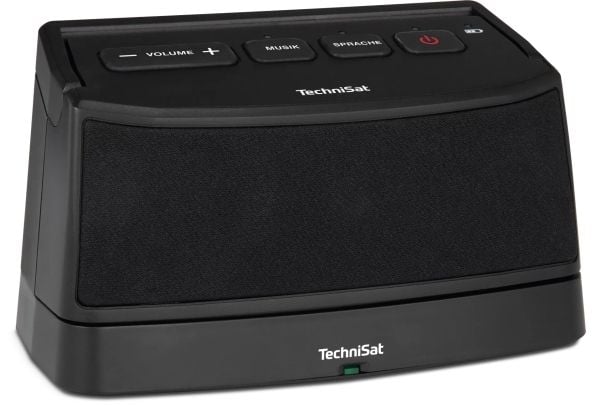 TechniSat ISIBOX 1, 4 W, Ledning & Trådløs, Stereo bærbar høyttaler, Svart, TV, Innebygd batteri