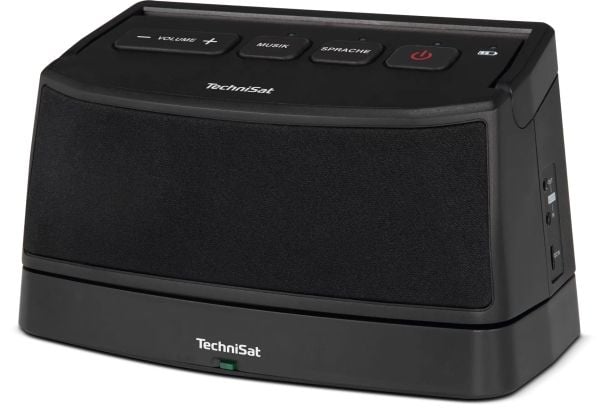 TechniSat ISIBOX 1, 4 W, Ledning & Trådløs, Stereo bærbar høyttaler, Svart, TV, Innebygd batteri