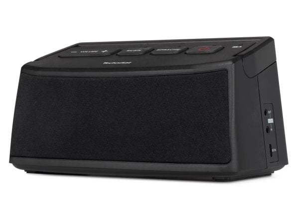 TechniSat ISIBOX 1, 4 W, Ledning & Trådløs, Stereo bærbar høyttaler, Svart, TV, Innebygd batteri