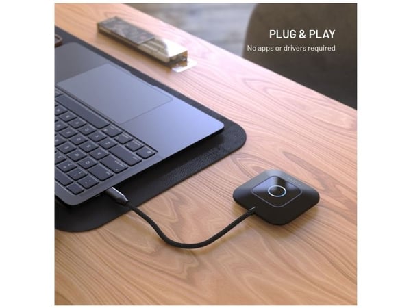 FIXED FIXA-AL-BK, USB Type-C, HDMI-lähtö, 1920 x 1080 pikseliä