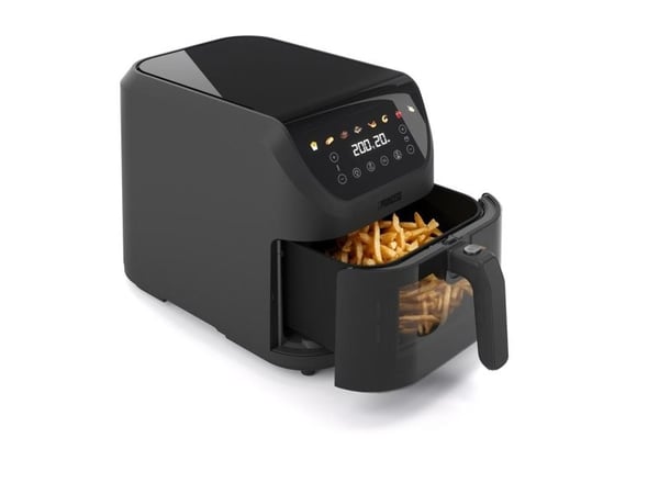 Princess 182476, Varmluftsfrityr, 8 l, 80 °C, 200 °C, 60 min, Single/enkelt