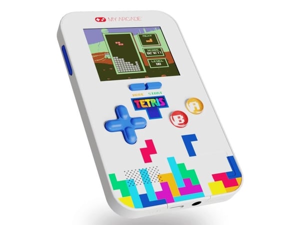 My Arcade Tetris Go Gamer - 300 innebygde spill - elektronisk spill for håndholdt
