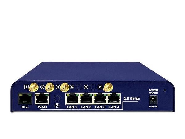 TDT NG2000-DW 4G, Wi-Fi 5 (802.11ac), Dobbelbånd (2.4 GHz / 5 GHz), Ethernet/bredbåndsforbindelse, 4G, Grå, Blå, Frittstående router