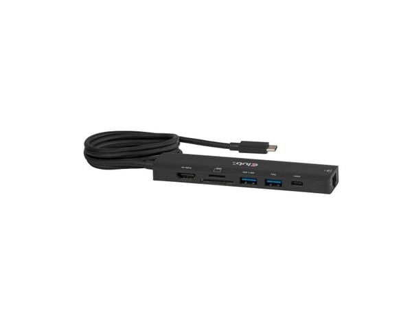 CLUB3D CSV-2555, kablet, 1000 Mbps, svart, 136 mm, 34 mm, 94,5 mm