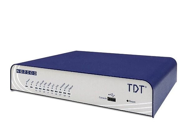 TDT DSL-ruter NG2000-D 5x2.5G/ADSL2+/VDSL2/OpenVPN