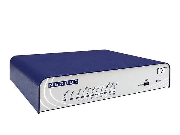 TDT DSL-ruter NG2000-D 5x2.5G/ADSL2+/VDSL2/OpenVPN