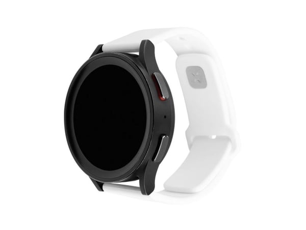 FIXED - Klokkestropp for smart armbåndsur - silicone, quick release, 22 mm - 160-235 mm - hvit