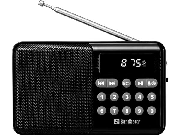 Sandberg Speaker Radio FM+BT Recharge
