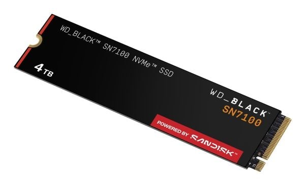 Western Digital Black SN7100, 4 TB, M.2, 7000 MB/s