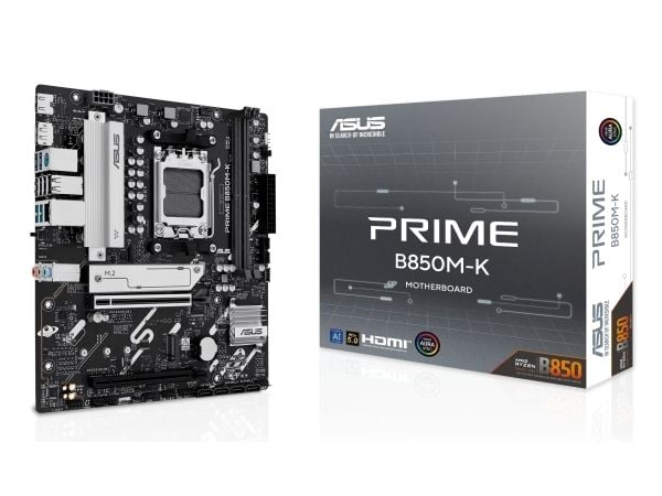 ASUS PRIME B850M-K (mATX, B850, AM5, DDR5)