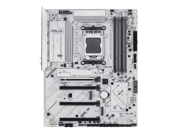 ASUS B650E MAX GAMING WIFI W - Hovedkort - ATX - Socket AM5 - AMD B650 Chipset - USB-C 3.2 Gen2, USB 3.2 Gen 2, USB 3.2 Gen 1 - 2.5 Gigabit LAN, Wi...