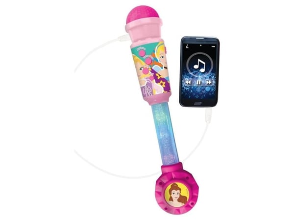 Lexibook Frozen MIC90D, Mikrofon til lek og moro, 4 år, AA, Rosa, Sølv
