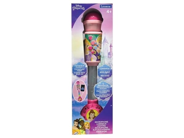 Lexibook Frozen MIC90D, Mikrofon til lek og moro, 4 år, AA, Rosa, Sølv