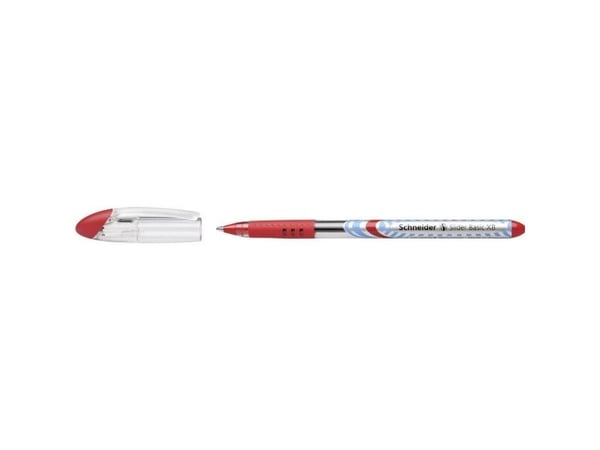 Schneider Slider - Kulepenn - rød - 1.4 mm - ekstra bred