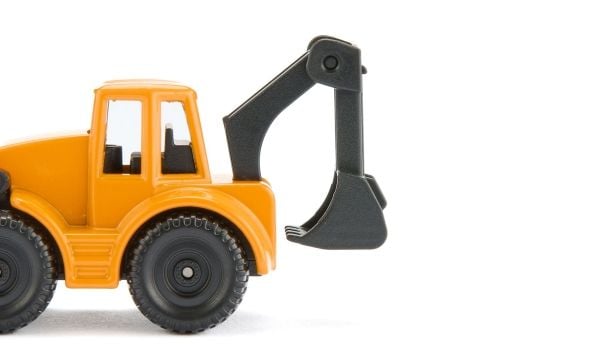Siku MAN lastebil med grabber/lastekran bak