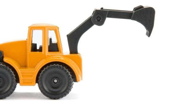 Siku MAN lastebil med grabber/lastekran bak