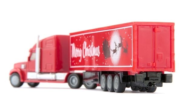 Siku Freightliner jullastbil