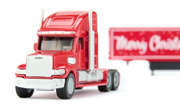 Siku Freightliner jullastbil