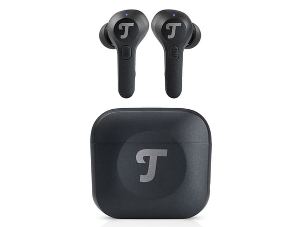 Teufel AIRY TWS Pro, Trådløs, 8 - 20000 Hz, Samtaler/musikk, Hodesett, Sort