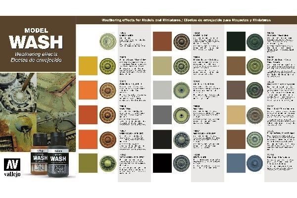 Fargeprøve: Model Color Wash