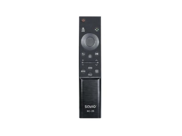 Savio rc-25, TV, IR trådlös, Tryckknappar, Svart