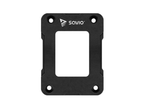 Savio AK-85, Monteringsbrakett, Svart, LGA 1700, 53 mm, 70 mm, 6 mm