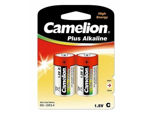 Camelion Plus Alkaline LR14-BP2 - Batteri 2 x C - Alkalisk