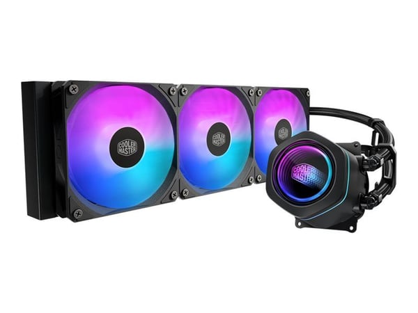 Cooler Master MasterLiquid Core Nex 360 ARGB - Væskekjølesystem for prosessor - Radiatorstørrelse: 360 mm - (for: LGA1851, LGA1700, LGA1200, LGA115...