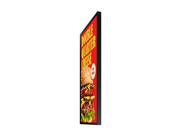 Samsung OH55DX-W - 55" Diagonalklasse OHDX Series LED-bakgrunnsbelyst LCD-skjerm - intelligent skilting utendørs - full sol - Tizen OS - 1080p 1920...