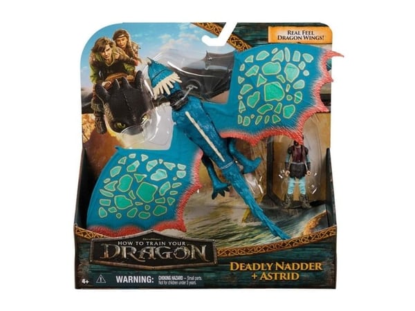 Dragons Vikingc& Dragon-Deadly Nadder & Astrid