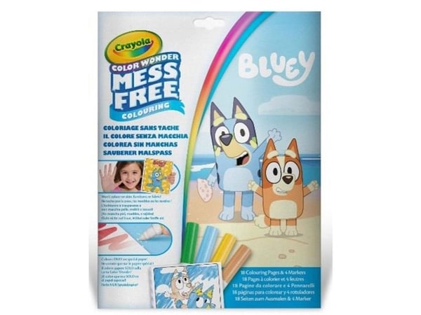 Crayola Color Wonder Bluey