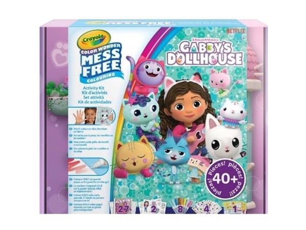 Crayola fargeaktivitetssett Gabby’s Dollhouse