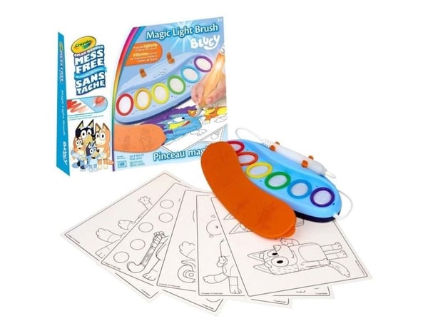 Crayola Color Wonder Magic Light Up Brush Bluey