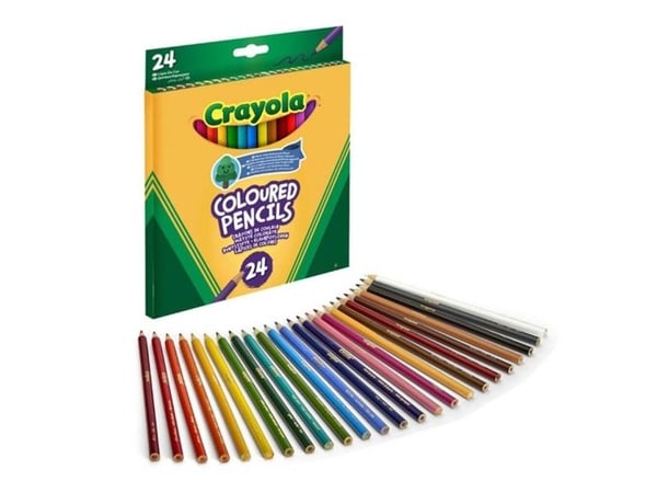 Crayola 3624G, Monivärinen, 12 kpl