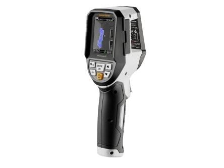 Laserliner 082.078A, -20 - 400 °C, 60 mK, 9 Hz, 2 °C, uncooled microbolometer, Svart, Hvit