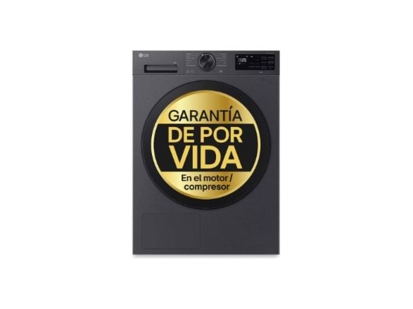 LG Serie 500 RHX5009TBB - Tørker - Wi-Fi - bredde: 60 cm - dybde: 66 cm - høyde: 85 cm - frontileggelse - anti-fingerprint graphite matte steel
