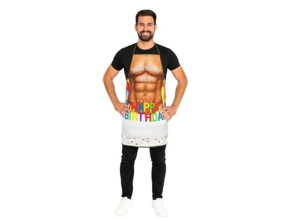 Happy Birthday boy förkläde