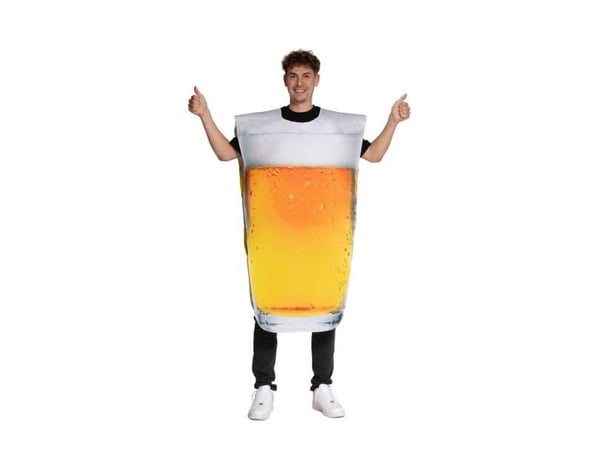 Kostym av ölglas