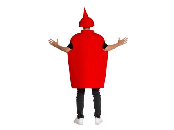 Ketchupflaska kostym