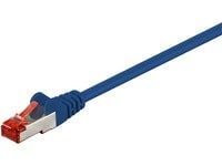 MicroConnect - Nätverkskabel - RJ-45 (hane) till RJ-45 (hane) - 3 m - FTP - CAT 6 - blå