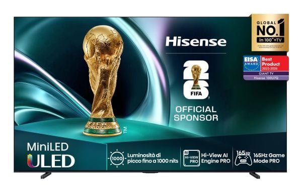Hisense 100u7q - LED-bakgrunnsbelyst LCD TV - Smart TV - 4K UHD (2160p) 3840 x 2160 - HDR